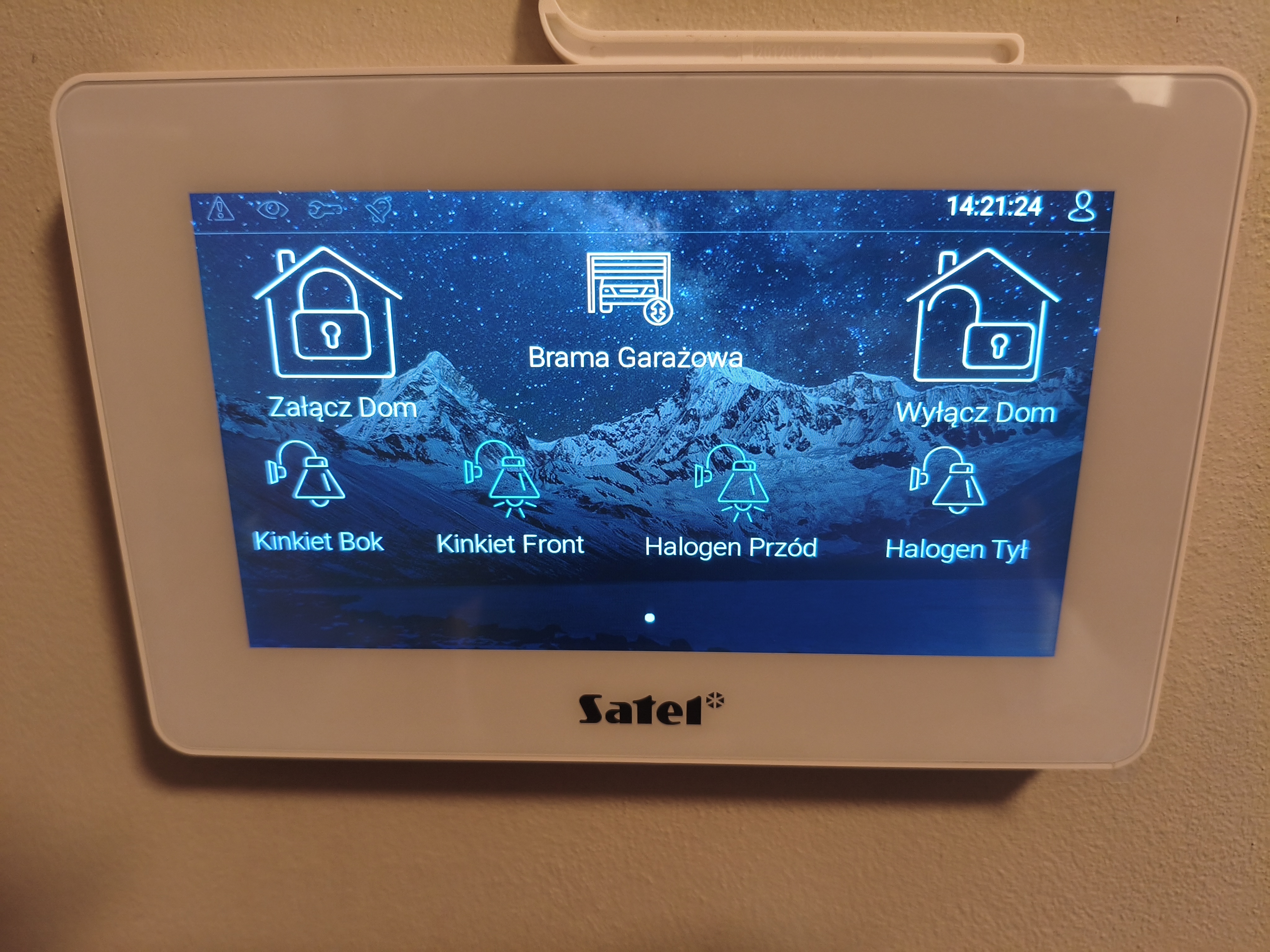 Int tsh2 sterowanie oświetlenia+ sterownie otwarcia bramy